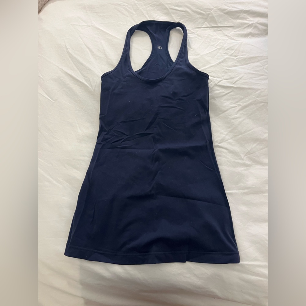 Navy Lululemon Racerback Tank